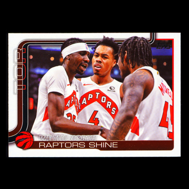 RJ Barrett 2025-26 Topps Checklist Raptors