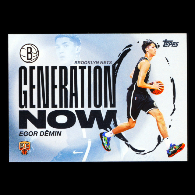Egor Demin RC 2025-26 Topps Generation Now Rookie Nets