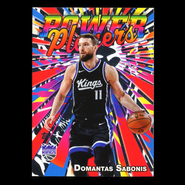 Domantas Sabonis 2025-26 Topps Power Players Kings