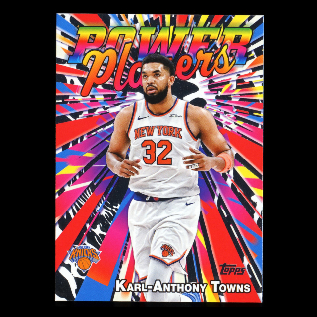 Karl-Anthony Towns 2025-26 Topps Power Players Knicks