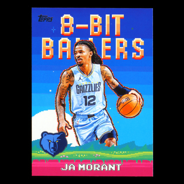 Ja Morant 2025-26 Topps 8-Bit Ballers Grizzlies