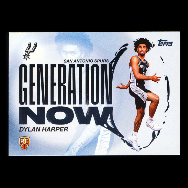 Dylan Harper RC 2025-26 Topps Generation Now Rookie Spurs