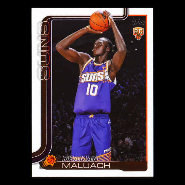 Khaman Maluach RC 2025-26 Topps Rookie Suns