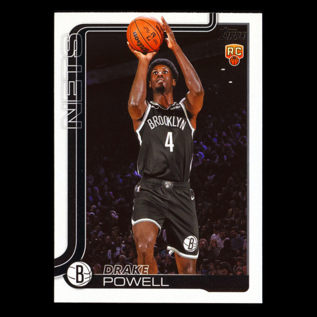 Drake Powell RC 2025-26 Topps Rookie Nets