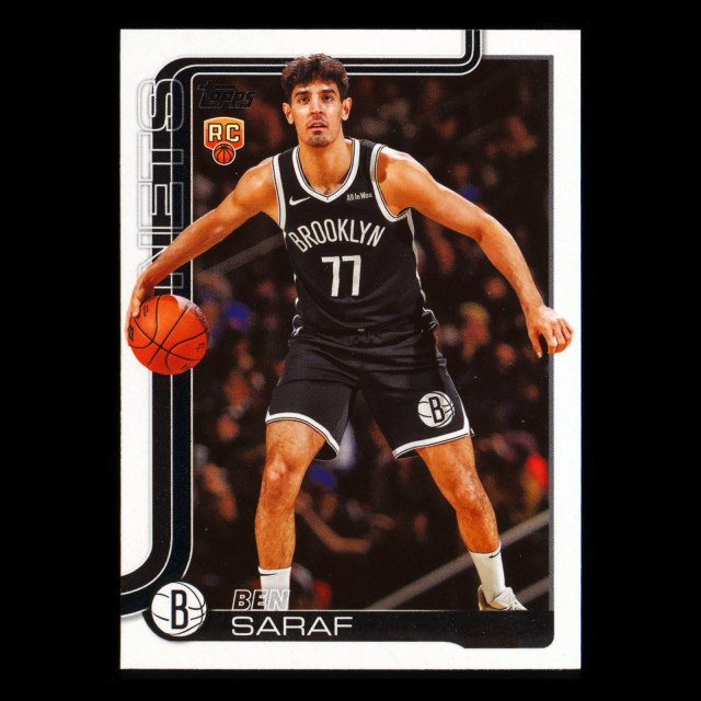 Ben Saraf RC 2025-26 Topps Rookie Nets