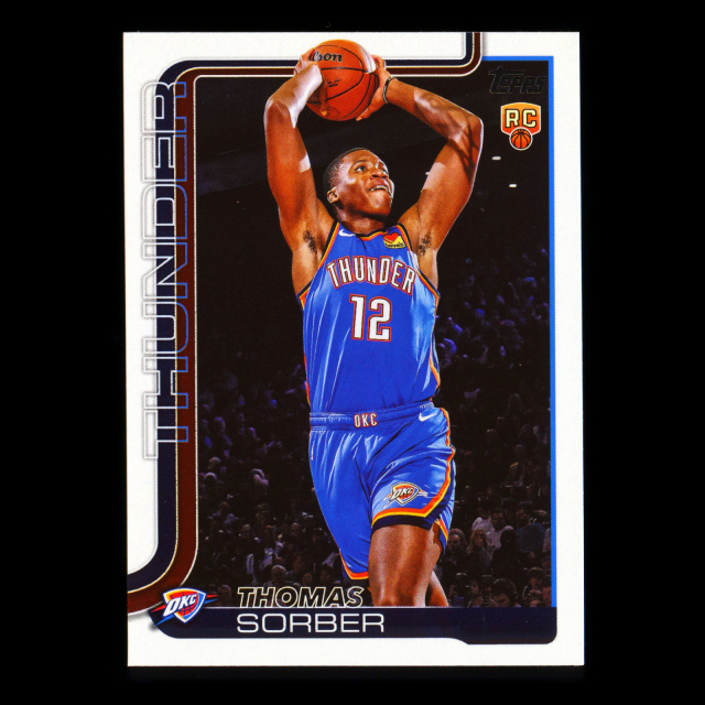 Thomas Sorber RC 2025-26 Topps Rookie Thunder