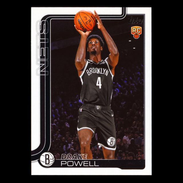 Drake Powell RC 2025-26 Topps Rookie Nets