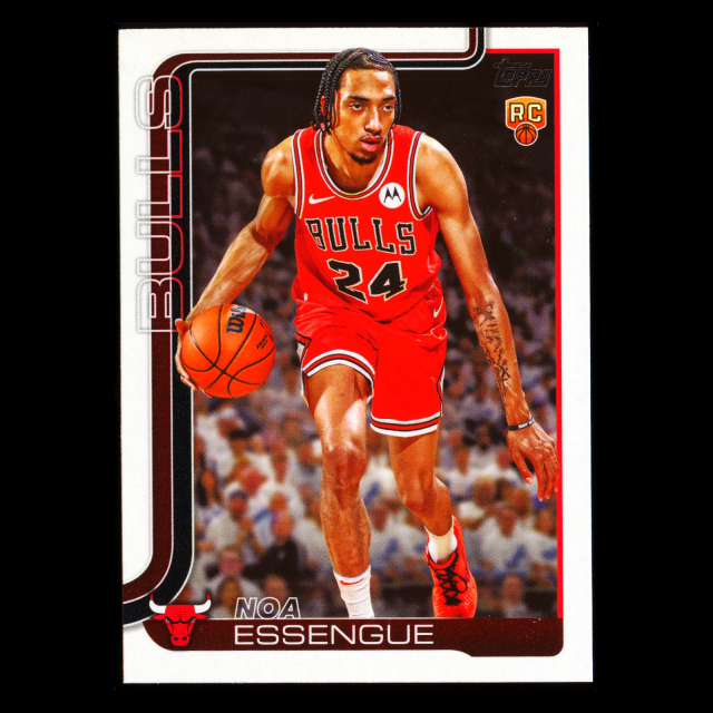 Noa Essengue RC 2025-26 Topps Rookie Bulls