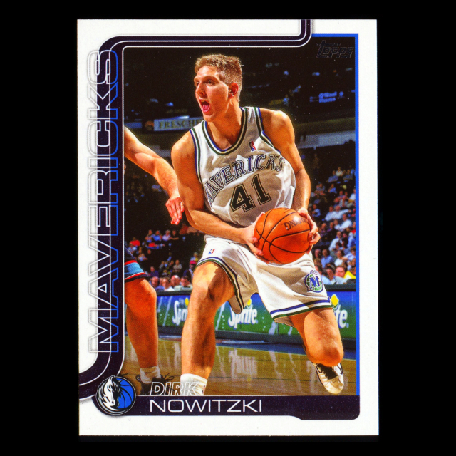 Dirk Nowitzki 2025-26 Topps Mavericks