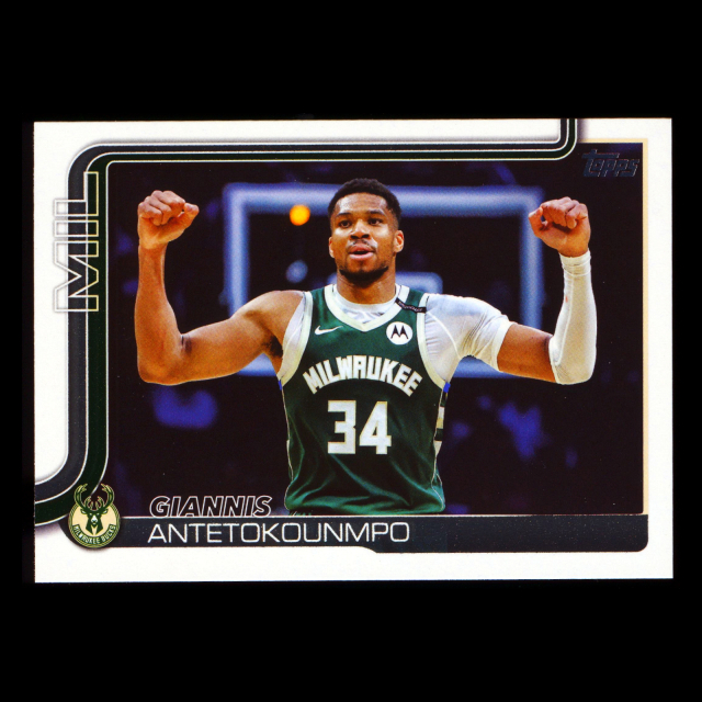 Giannis Antetokounmpo 2025-26 Topps Bucks
