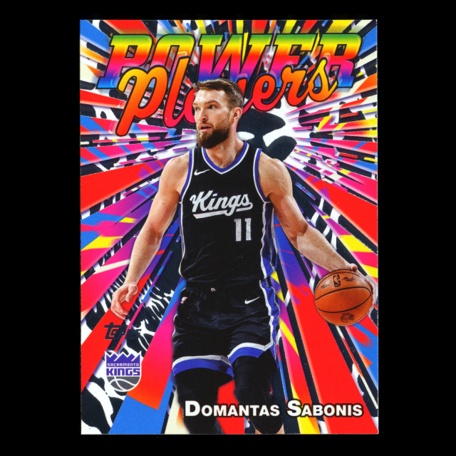 Domantas Sabonis 2025-26 Topps Power Players Kings