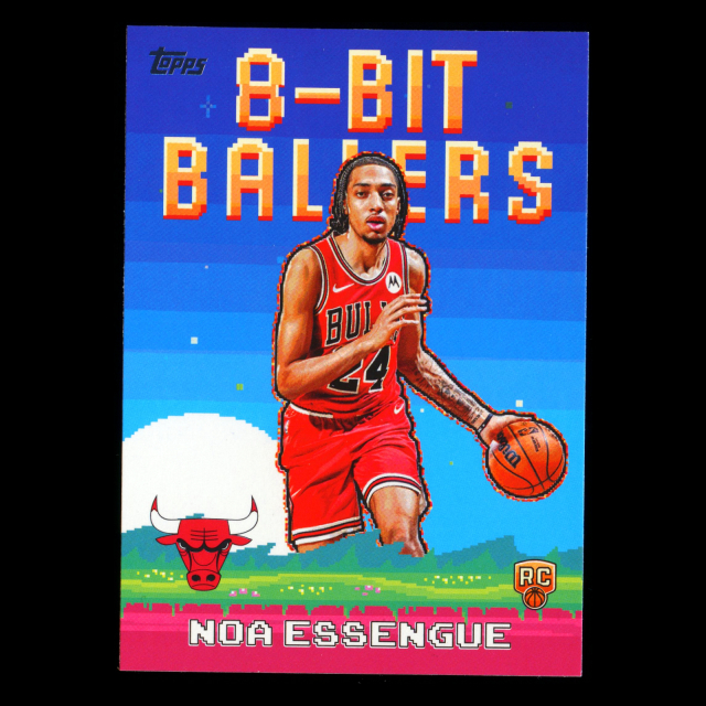 Noa Essengue RC 2025-26 Topps 8-Bit Ballers Rookie Bulls