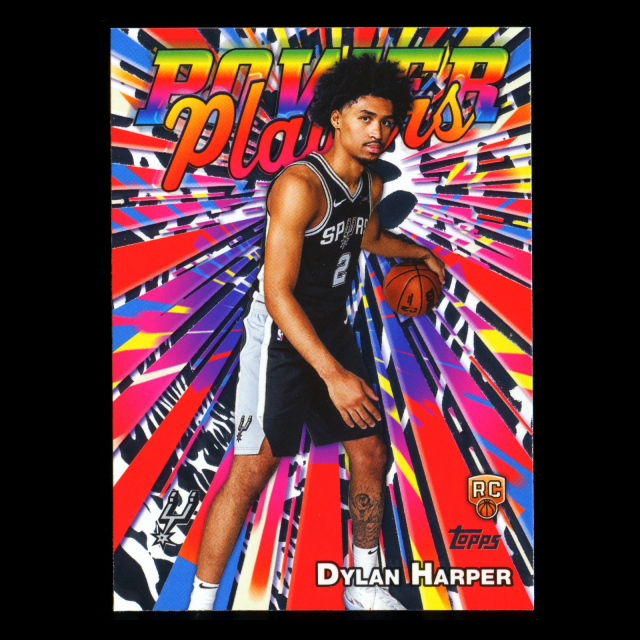 Dylan Harper RC 2025-26 Topps Power Players Rookie Spurs
