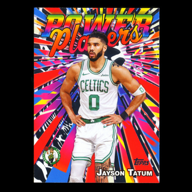 Jayson Tatum 2025-26 Topps Power Players Celtics