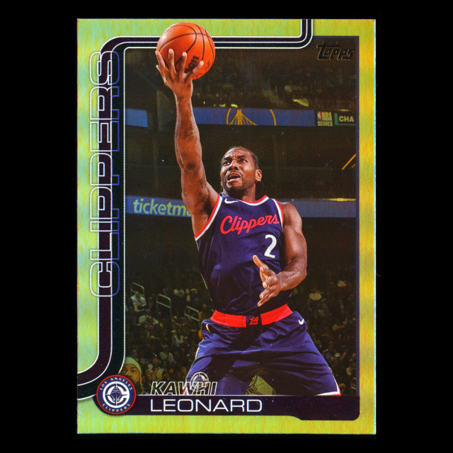 Kawhi Leonard 2025-26 Topps Rainbow Foil Clippers