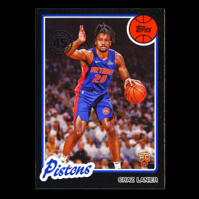 Chaz Lanier RC 2025-26 Topps '80-81 Topps Rookie Pistons