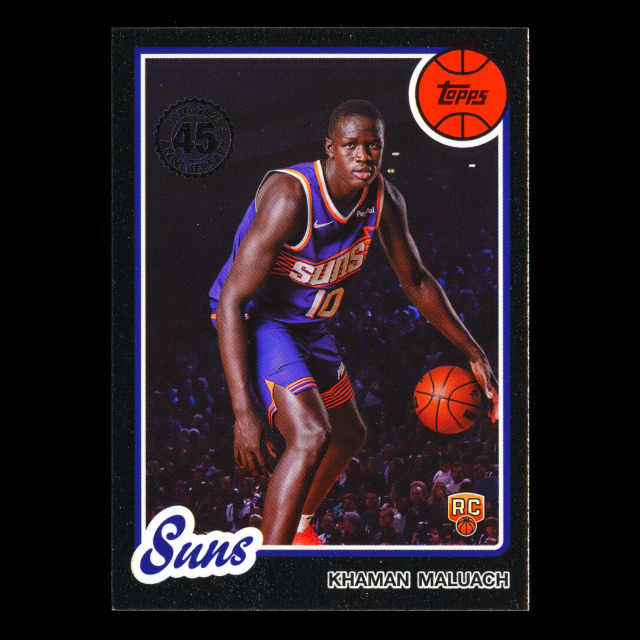 Khaman Maluach RC 2025-26 Topps '80-81 Topps Rookie Suns
