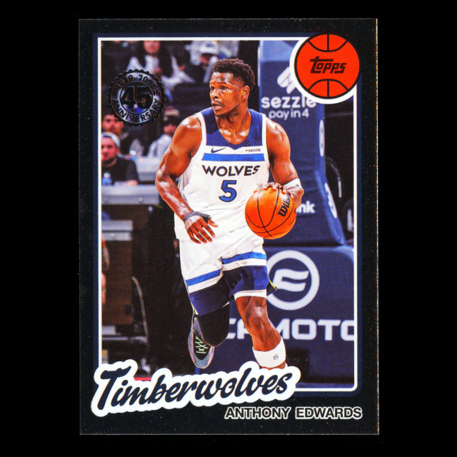 Anthony Edwards 2025-26 Topps '80-81 Topps Timberwolves