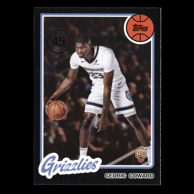 Cedric Coward RC 2025-26 Topps '80-81 Topps Rookie Grizzlies