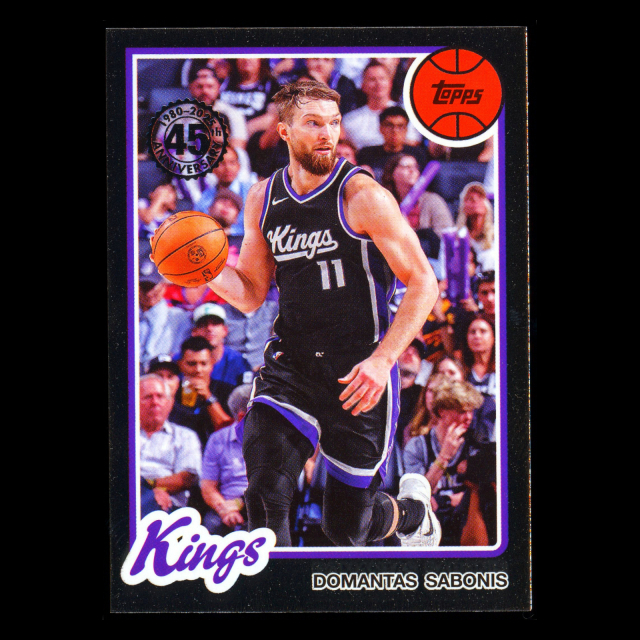 Domantas Sabonis 2025-26 Topps '80-81 Topps Kings