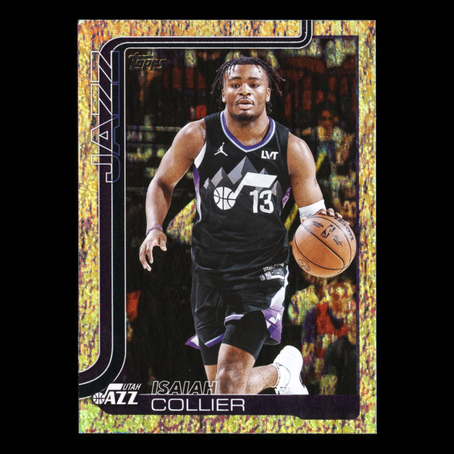 Isaiah Collier 2025-26 Topps Holo Foil Jazz