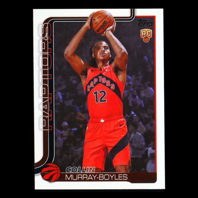 Collin Murray-Boyles RC 2025-26 Topps Rookie Raptors