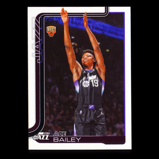 Ace Bailey RC 2025-26 Topps Rookie Jazz