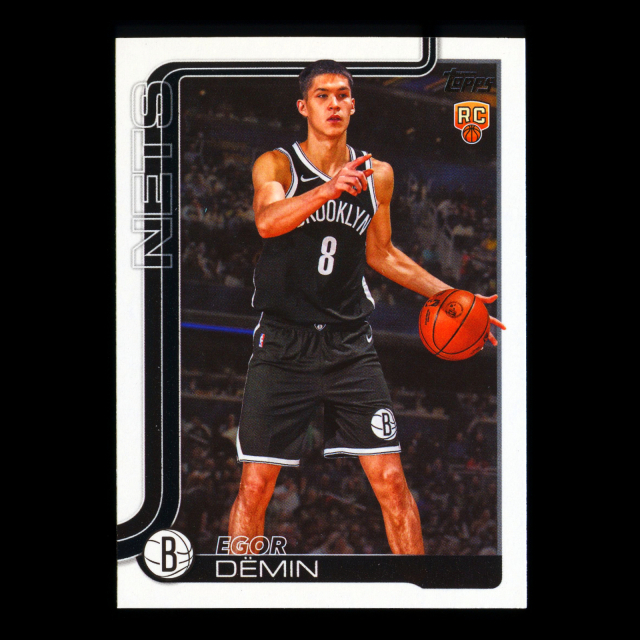 Egor Dmin RC 2025-26 Topps Rookie Nets
