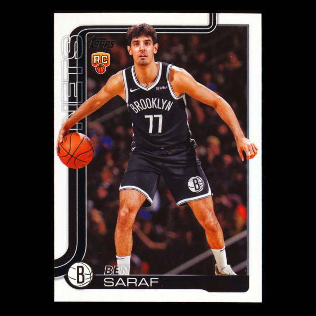 Ben Saraf RC 2025-26 Topps Rookie Nets