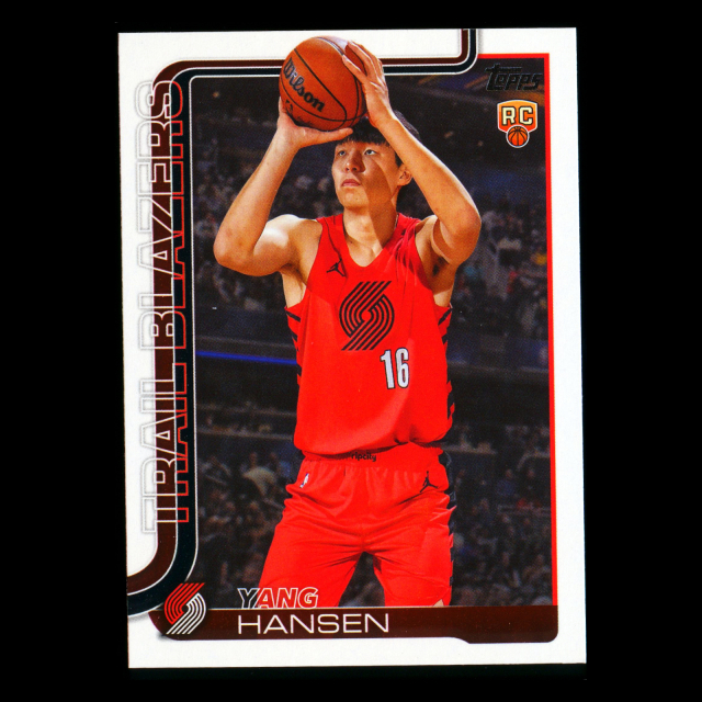 Yang Hansen RC 2025-26 Topps Rookie Trail Blazers