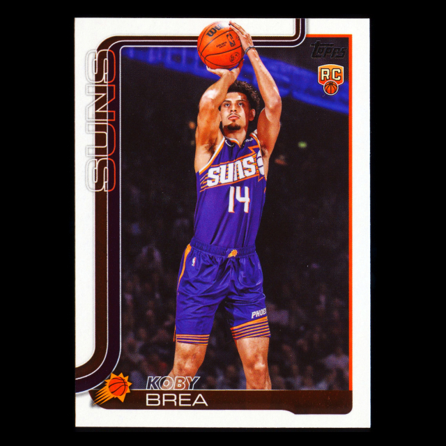 Koby Brea RC 2025-26 Topps Rookie Suns