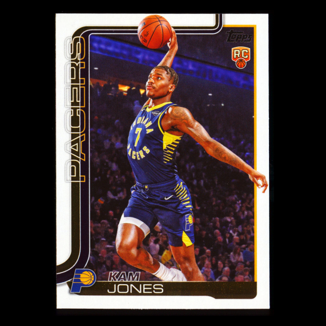 Kam Jones RC 2025-26 Topps Rookie Pacers