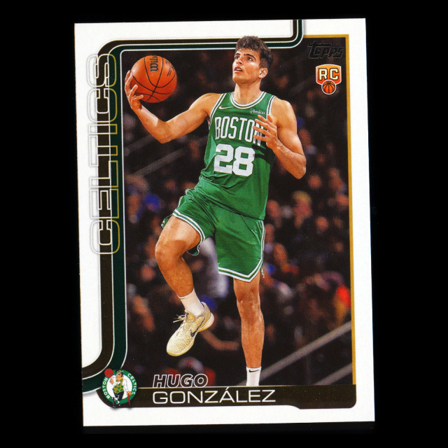 Hugo Gonzlez RC 2025-26 Topps Rookie Celtics