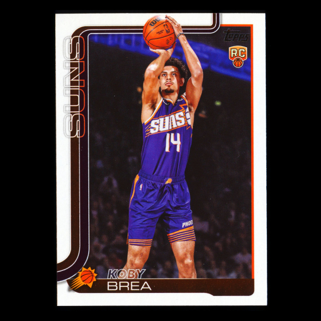 Koby Brea RC 2025-26 Topps Rookie Suns