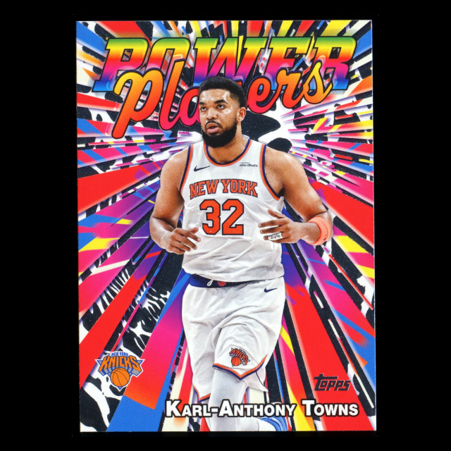 Karl-Anthony Towns 2025-26 Topps Power Players Knicks
