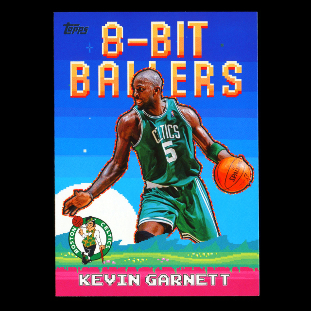 Kevin Garnett 2025-26 Topps 8-Bit Ballers Celtics