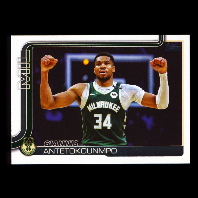Giannis Antetokounmpo 2025-26 Topps Bucks