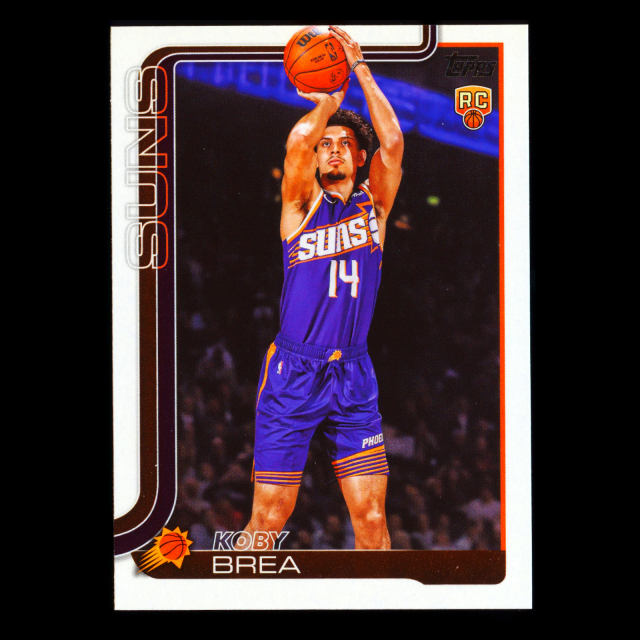 Koby Brea RC 2025-26 Topps Rookie Suns