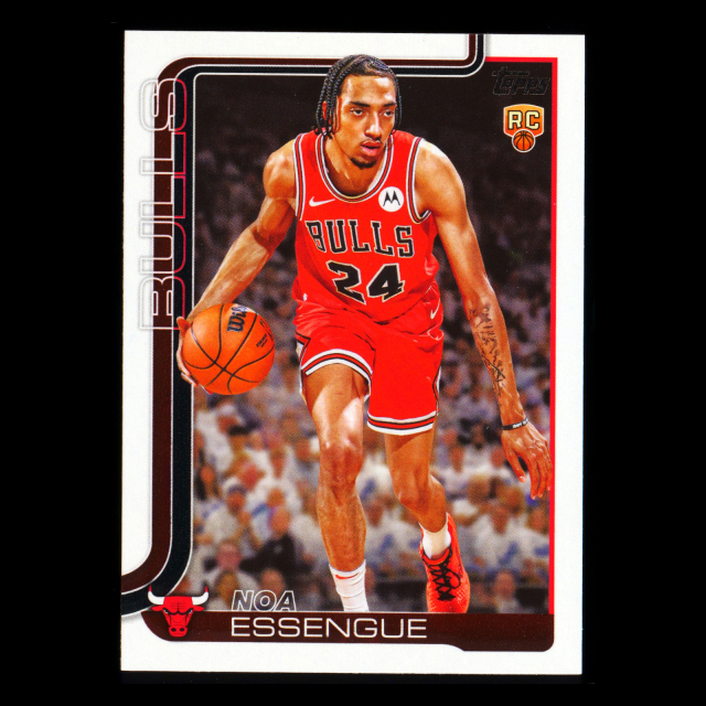 Noa Essengue RC 2025-26 Topps Rookie Bulls
