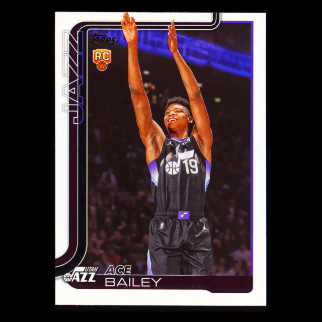 Ace Bailey RC 2025-26 Topps Rookie Jazz