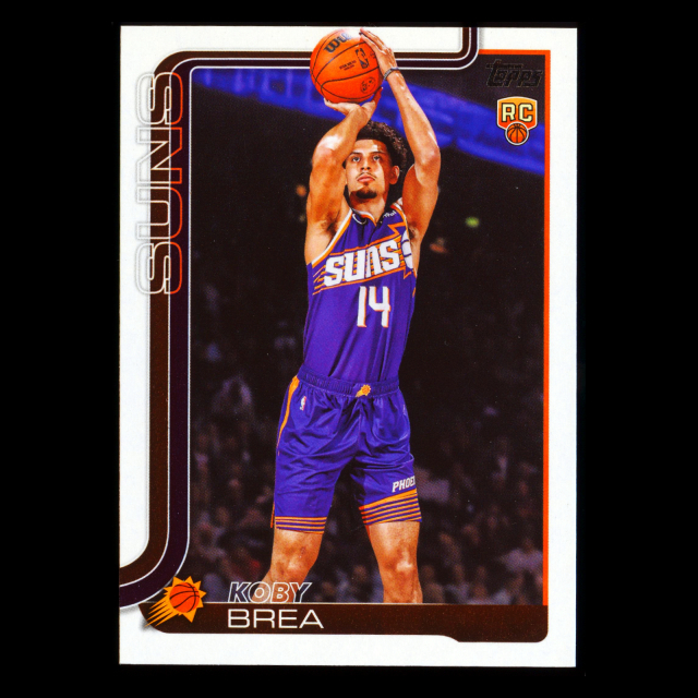 Koby Brea RC 2025-26 Topps Rookie Suns