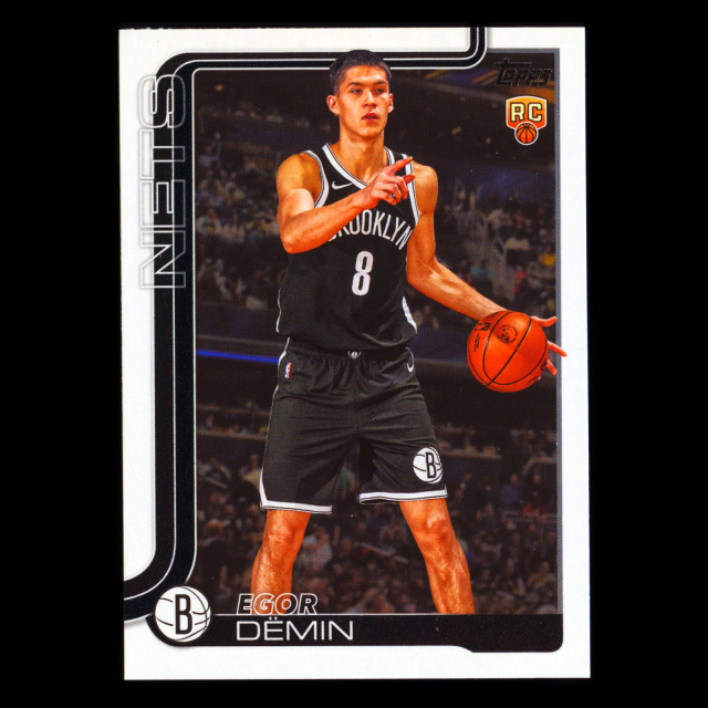 Egor Dmin RC 2025-26 Topps Rookie Nets