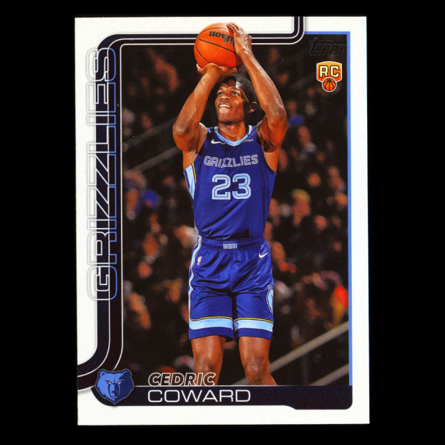 Cedric Coward RC 2025-26 Topps Rookie Grizzlies