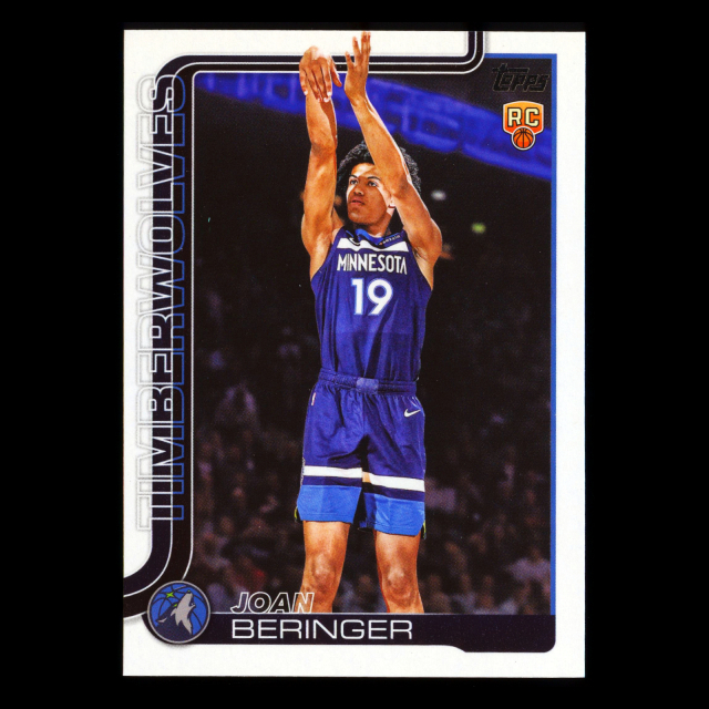 Joan Beringer RC 2025-26 Topps Rookie Timberwolves