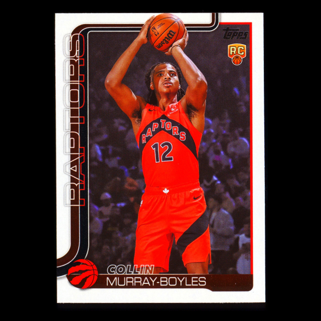 Collin Murray-Boyles RC 2025-26 Topps Rookie Raptors