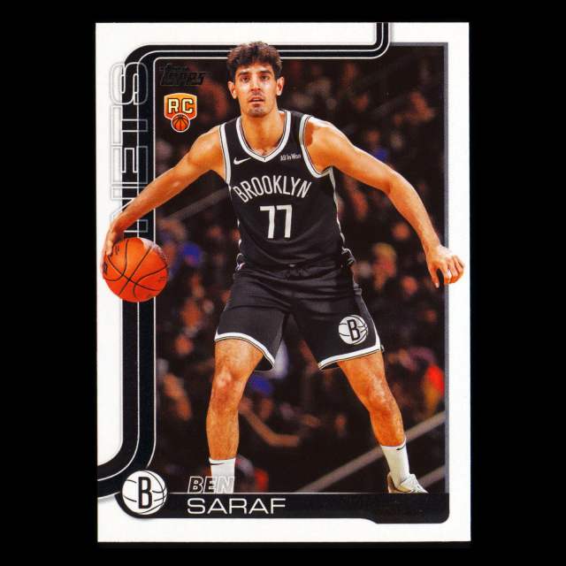 Ben Saraf RC 2025-26 Topps Rookie Nets