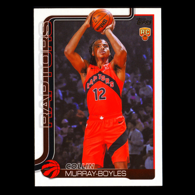 Collin Murray-Boyles RC 2025-26 Topps Rookie Raptors