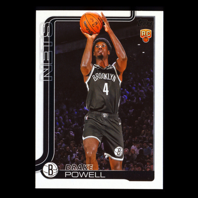 Drake Powell RC 2025-26 Topps Rookie Nets