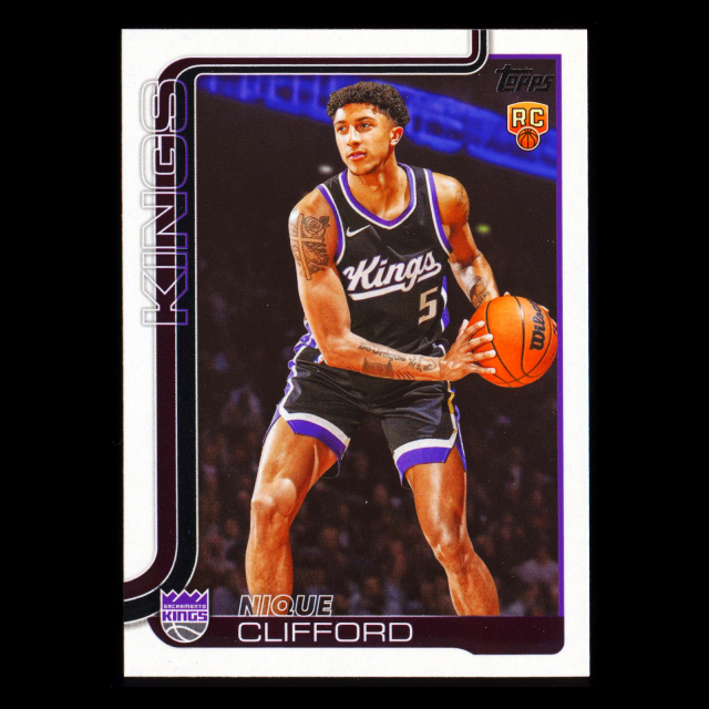 Nique Clifford RC 2025-26 Topps Rookie Kings