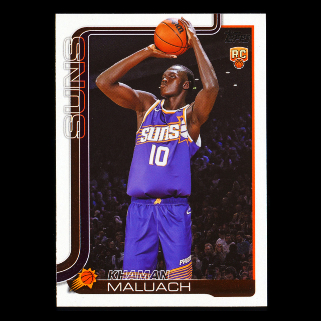Khaman Maluach RC 2025-26 Topps Rookie Suns